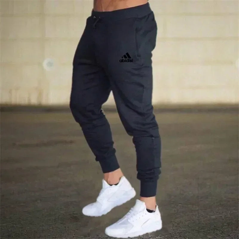 2024 Joggers Pants For Men Summer Drawstring Sweatpants Thin Trousers Workout Running Gym Fitness Sports Pants Casual Streetwear
