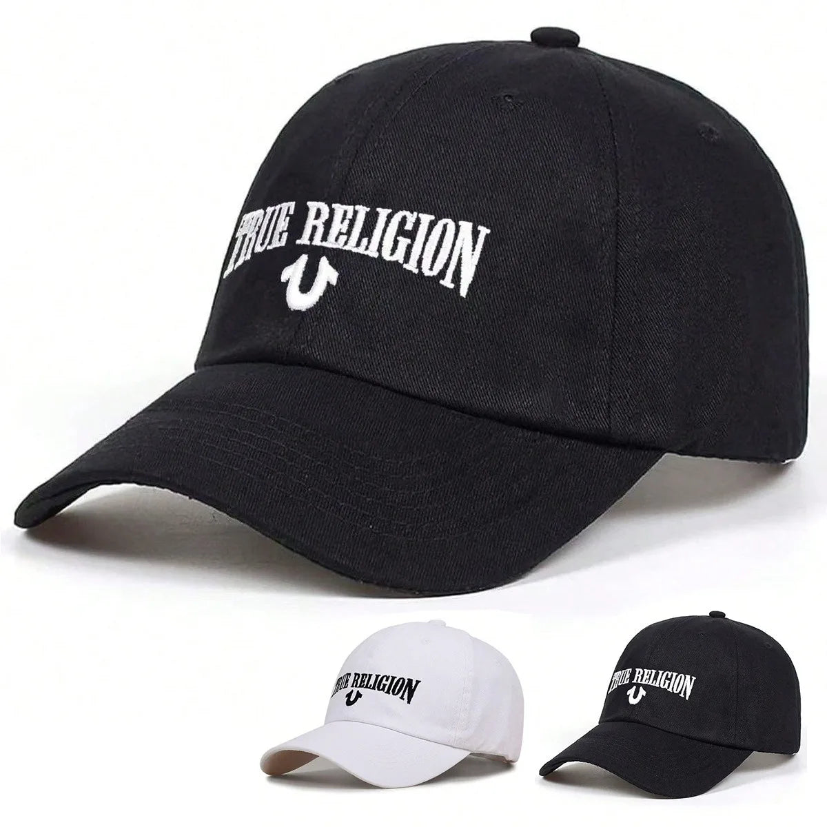 Fashionable Letter Embroidered Baseball Cap – Unisex Casual Duckbill Soft Top